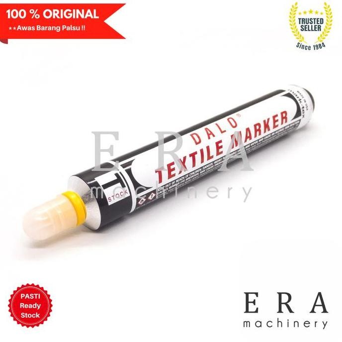 

NEW Dalo Yellow Textile Markers Kuning Permanent Kain Marker Penanda Jeans Denim Bahan Kain Laundry