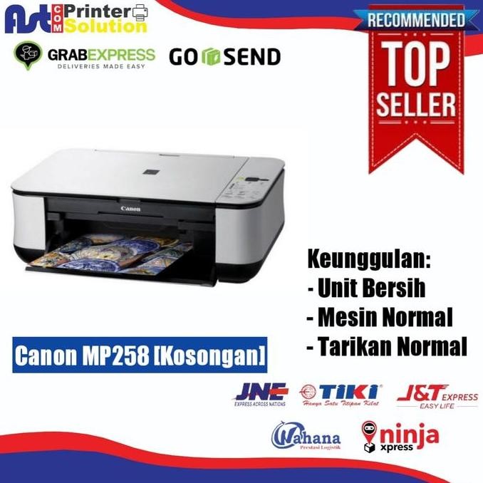 Printer Canon Mp258 Normal [Kosongan] Tanpa Cartridge New Stok