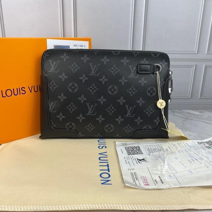 TS CLUTCH BAG POUCH PRIA LV5102 ECLIPSE LOCK MIROR