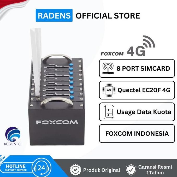 Modem 4G Usage 8Port Foxcom EC20