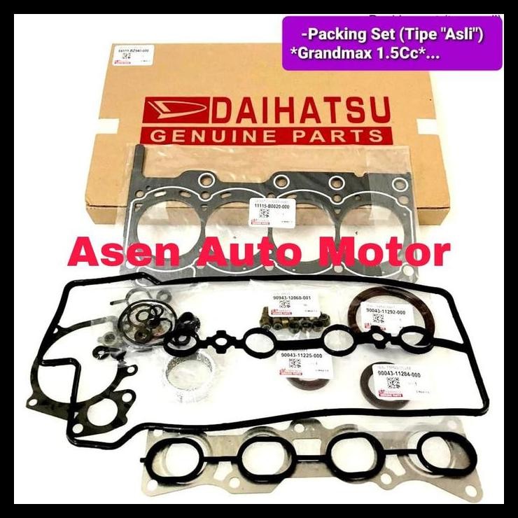 HOT DEAL PAKING PACKING SET GASKET FULL SET DAIHATSU GRANDMAX 1.5 1500CC ORI 
