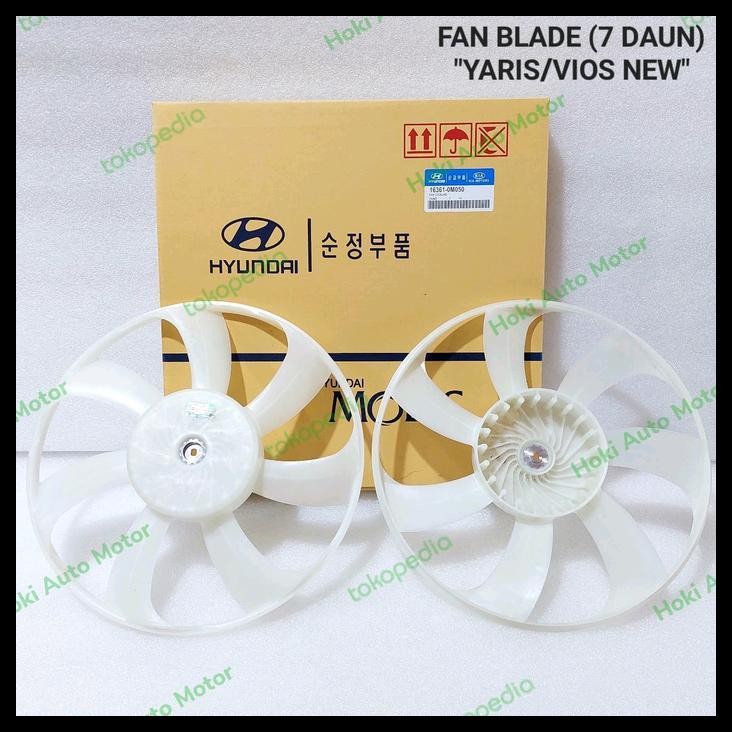 BEST DEAL FAN BLADE/KIPAS RADIATOR (7DAUN) MOBIL YARIS/NEW VIOS HYUNDAI ORIGINAL 