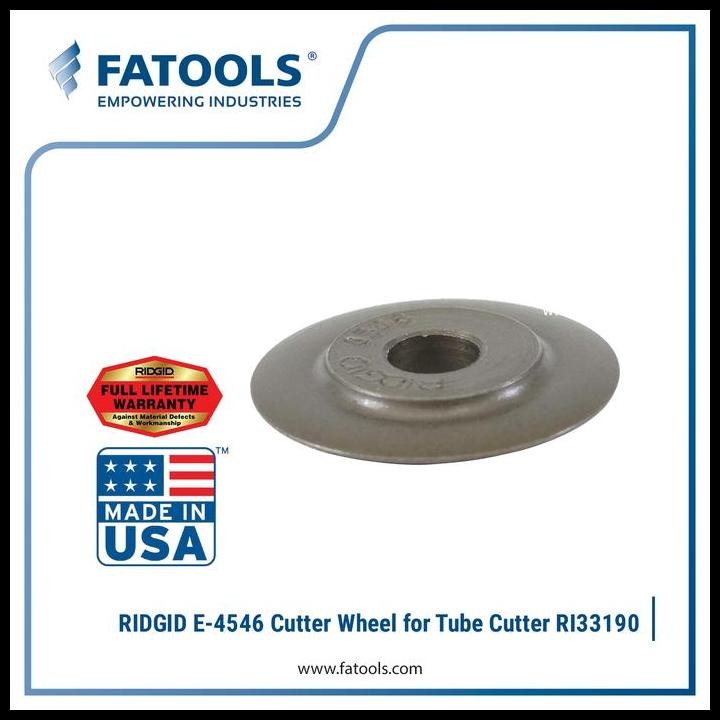 

DISKON RIDGID 33190 E-4546 CUTTER WHEEL FOR TUBE CUTTER 150/152/153