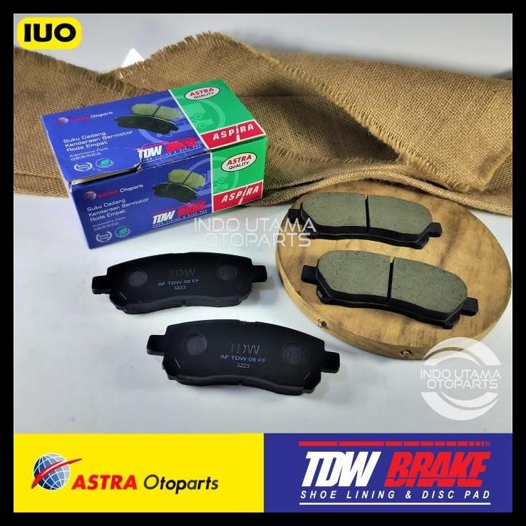 TERMURAH KAMPAS REM RUSH TERIOS TARUNA TDW ASTRA BRAKE PAD 