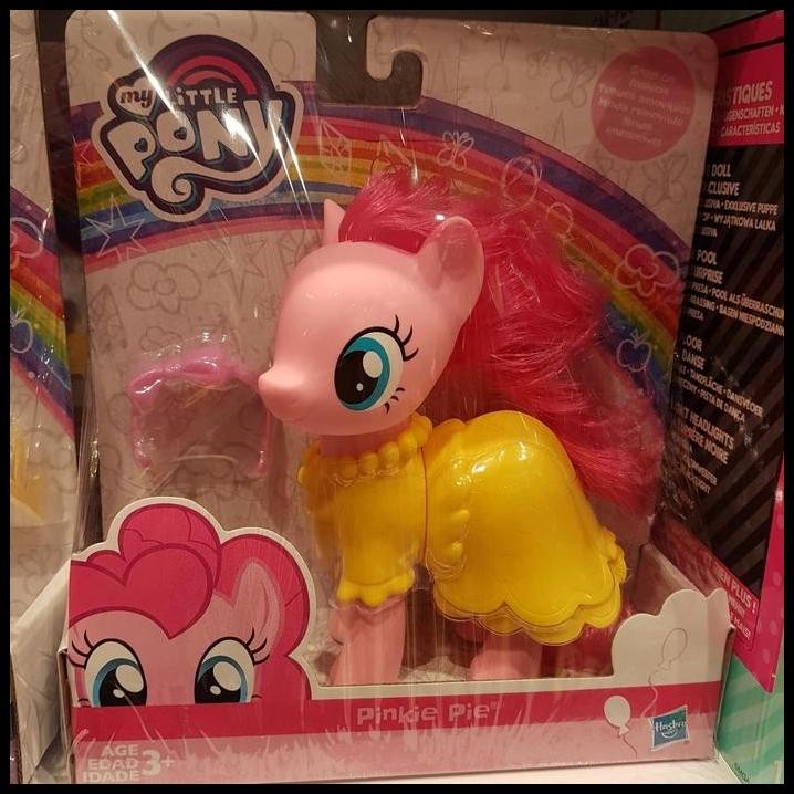 Mainan Figure My Little Pony Pinkie Pie snap on fashion OriginalHasbro