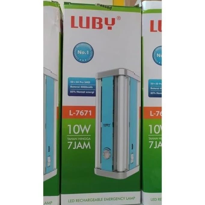 Lampu Emergency Light Darurat Luby L7671 L 7671