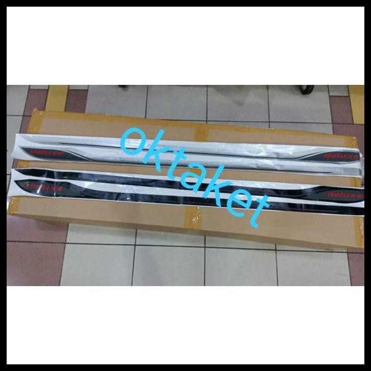 TERBARU STIKER BODY SAMPING (DELUXE) MOBIL DAIHATSU AYLA XENIA TERIOS SIGRA SIRION LUXIO  HITAM &  S
