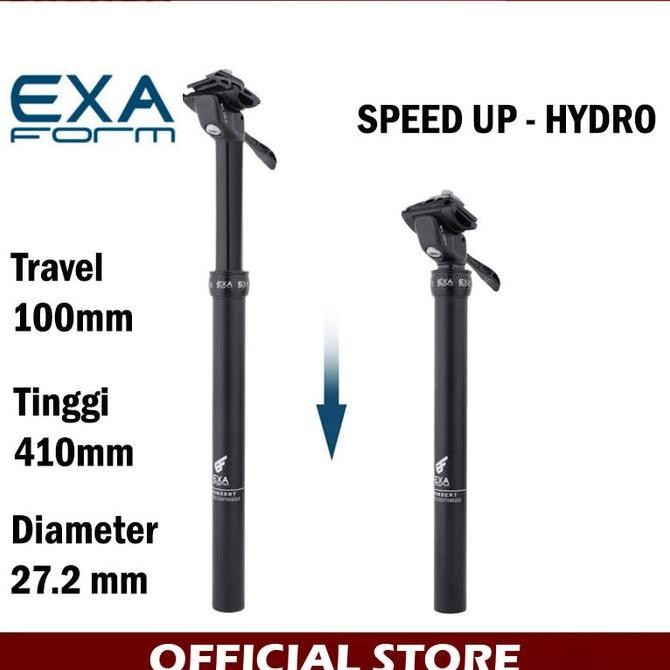 SALE DROPPER SEATPOST EXA FORM HIDROLIK 27.2MM SEPEDA MTB TUAS MANUAL