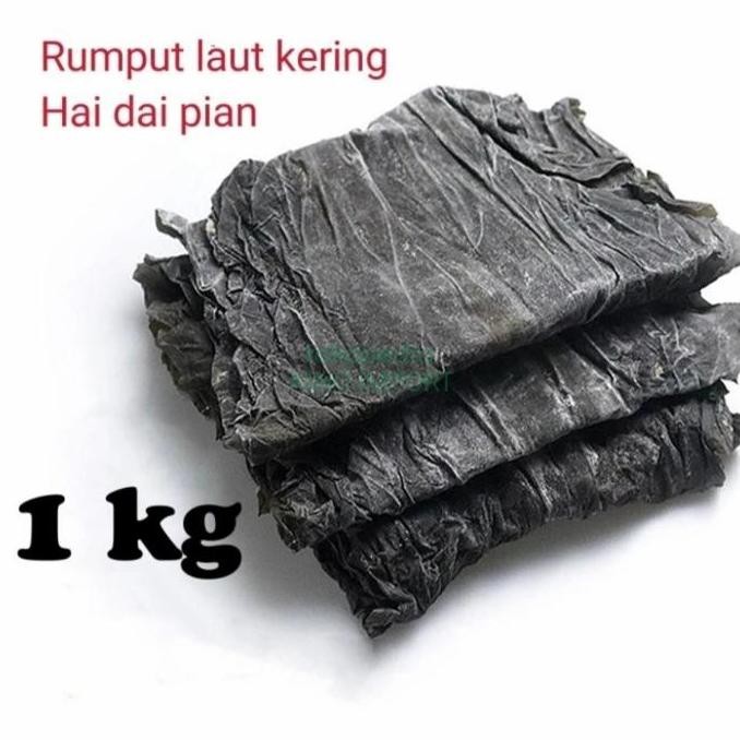 

Kombu Konbu Kelp Dashima Dried Seaweed Rumput Laut Kering 1Kg Haitai Kualitas Terbaik Harga Termurah