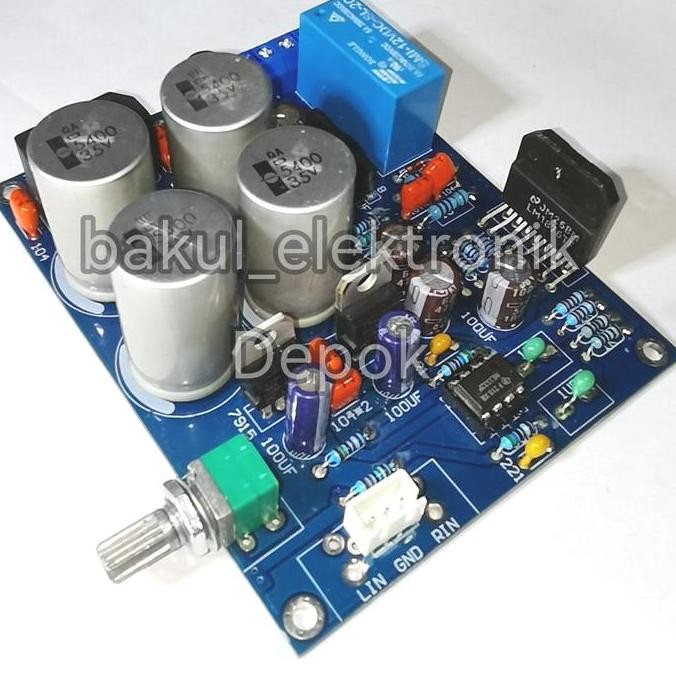 kit amplifier lm1876 ne5532 stereo speaker PROTECH TERMURAH