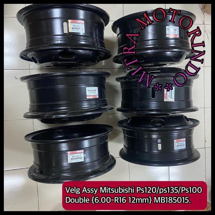 DISKON VELG ASSY MITSUBISHI PS120/PS135/PS100 DOUBLE 6.00-R16 12MM/MB185015 