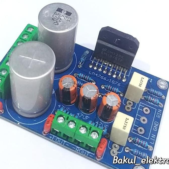 KIT AMPLIFIER LM1876 STEREO gainclone FORSALE