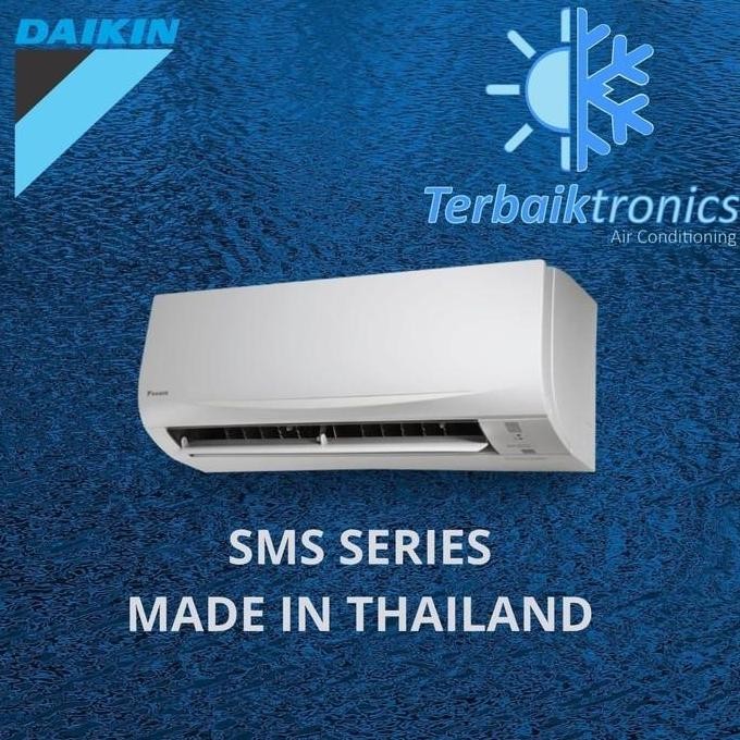 baru ac daikin 1pk r32 ftc25nv14 thailand + remote resmi