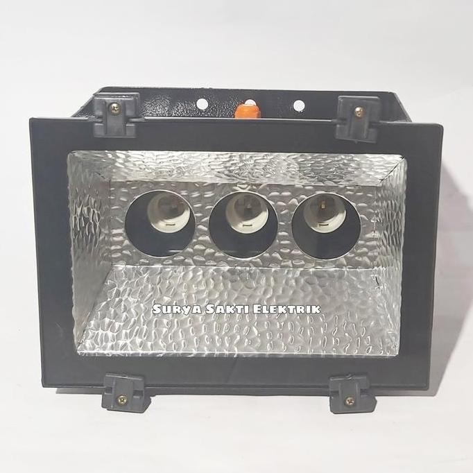 Kap Lampu Sorot 3 X E27 Slast