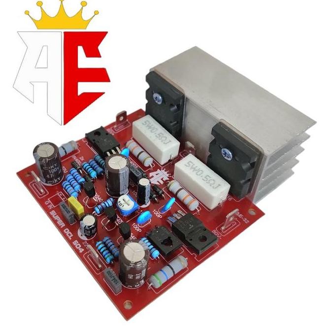 Kit Power Amplifier SOCL 504 Mono Plus Transistor AE-32 PROMO