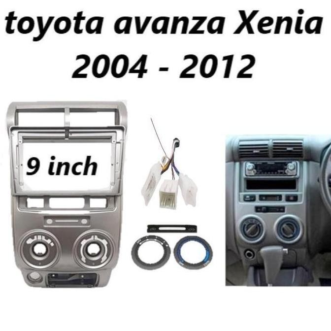 Sale Frame Head Unit 9 Inch Avanza Xenia 2004-2012 Panel Audio Mobil
