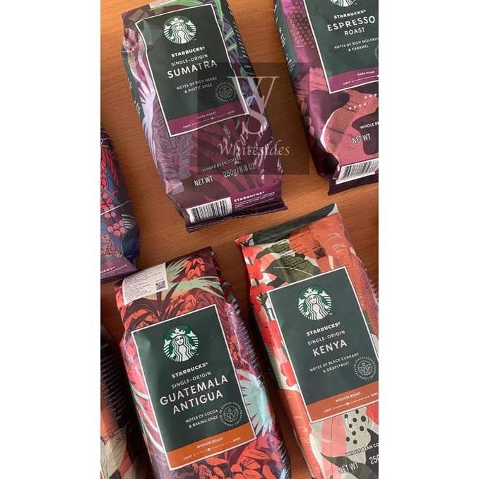 

READY STARBUCKS PIKE PLACE ROAST 250GR - BIJI KOPI ARABIKA MEDIUM WHOLE BEAN