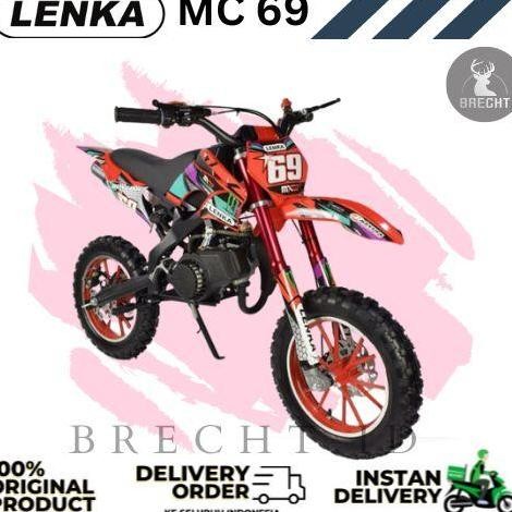 motor mini trail anak bensin lenka mc-69 cocok untuk anak offroad mini berkualitas