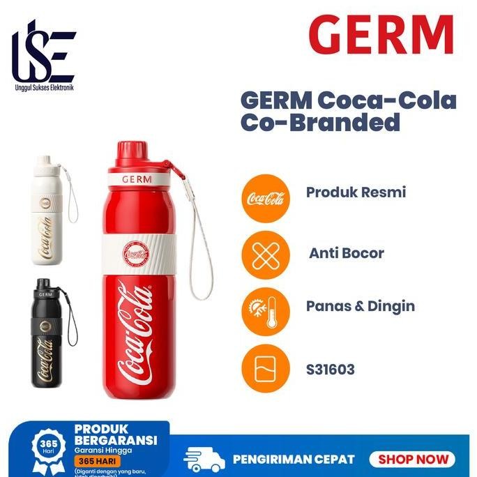 READY TERMOS COCA-COLA GERM 590ML MUG BAJA STAINLESS BOTOL MINUM SPORT