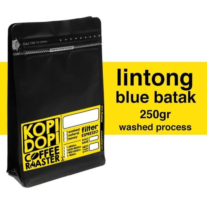 

READY KOPI ARABIKA LINTONG BLUE BATAK 250GR - ROASTED BEAN SPECIALTY COFFEE