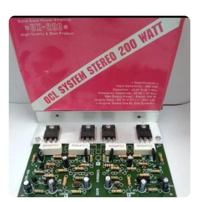 Rd8937 ocl 200watt ux200 ux-200 by PCM LTC GLODOK RESTOCK