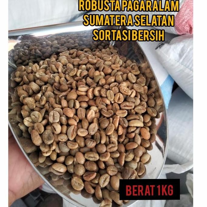 

READY KOPI ROBUSTA PAGAR ALAM 1KG - GREEN BEAN MENTAH SIAP SANGRAI