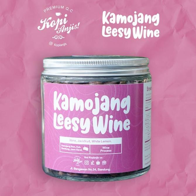 

READY BIJI KOPI ARABIKA KAMOJANG LESSY WINE 200GR - SPECIALTY WINE PROCESS BEANS