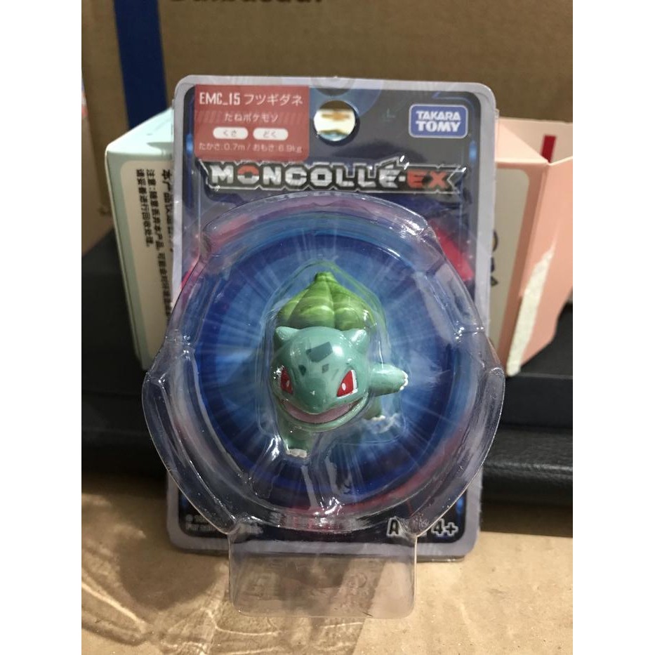 Action Figure Bulbasaur Takara Tomy Moncolle Ex - Emc 15 - Pokemon