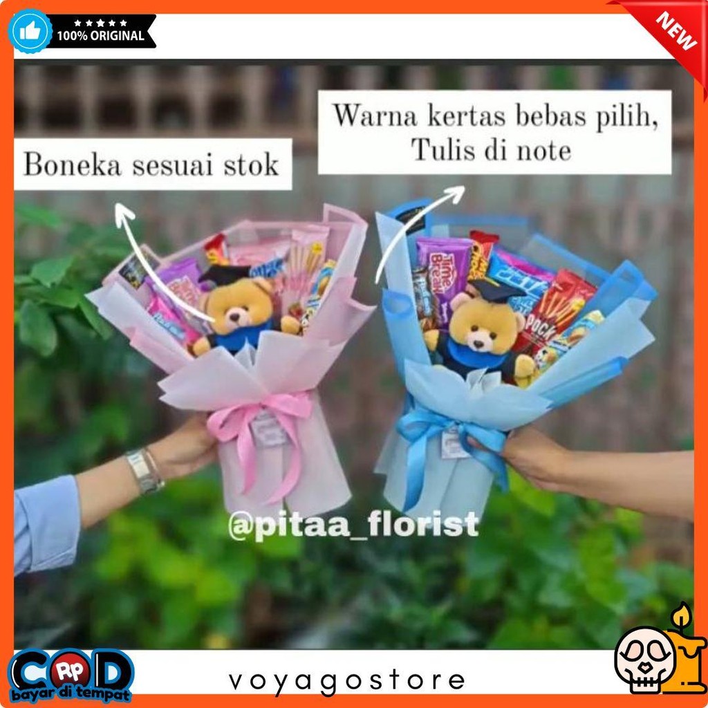 

Buket Wisuda / Buket Boneka Wisuda / Buket Graduation / Buket Snack Wisuda / Hadiah Wisuda Diskon