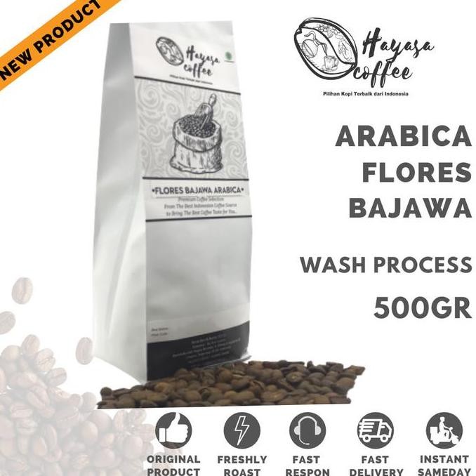 

READY KOPI ARABIKA HAYASA FLORES BAJAWA 500GR | SPECIALTY ROAST BEAN PREMIUM