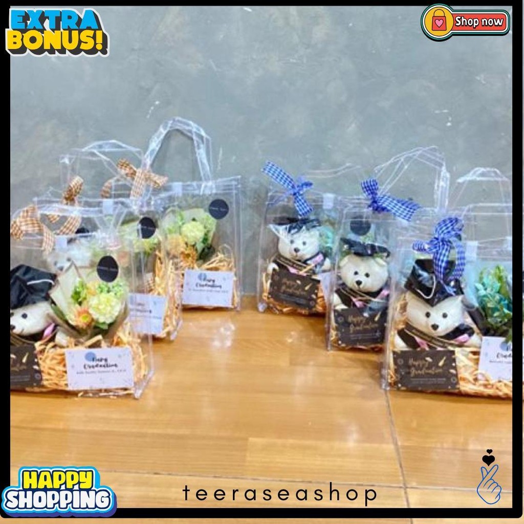 

Hampers Wisuda Totebag / Kado Wisuda / Hadiah Sidang Flash Sale! Diskon Hingga 70%