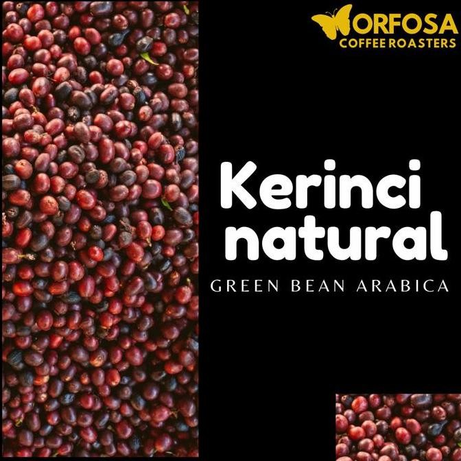 

READY KOPI GREEN BEAN KERINCI NATURAL 1KG | BIJI MENTAH ARABIKA SPECIALTY