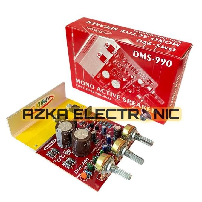 Kit Power Amplifier Speaker Aktif Mono TIP41 TIP42 DMS 990 READY