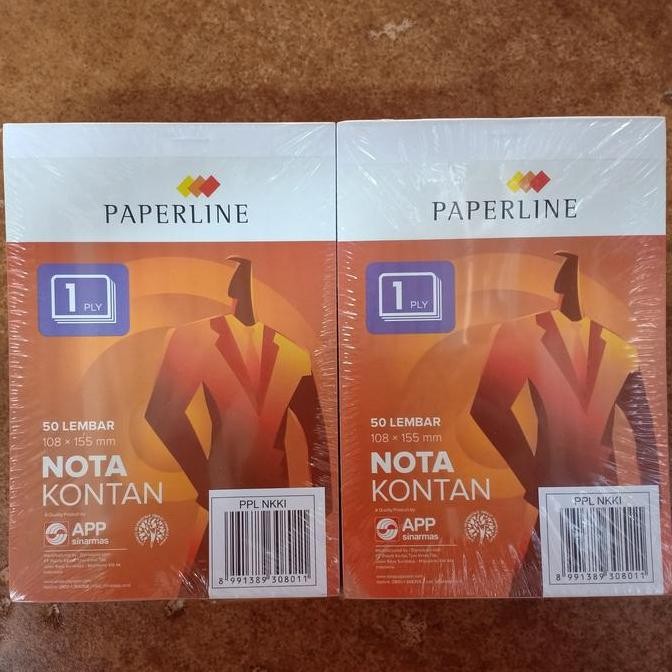 

Nota Kontan Kecil 1 Rangkap Paperline