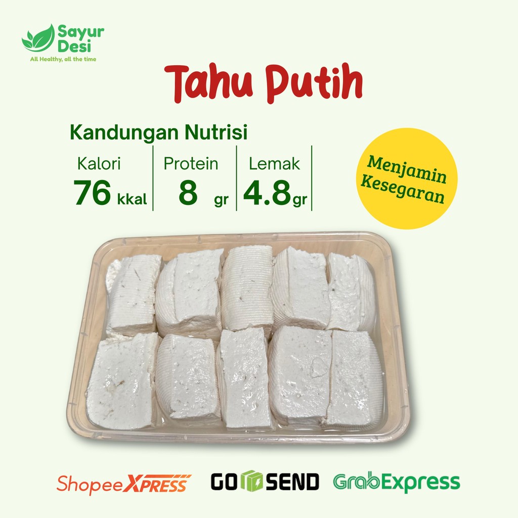 

Tahu Putih 10pcs Sayur Desi