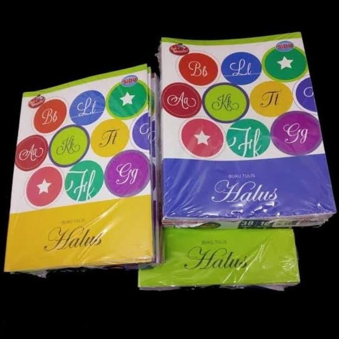 

Buku Tulis Halus Sidu Isi 10Pcs / Pack
