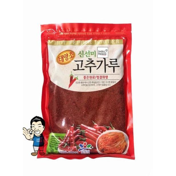 

Original Cabe Bubuk Korea Shinsunmi Gochugaru Korean Hot Chilli Powder 450gr Pedas Asli Korea
