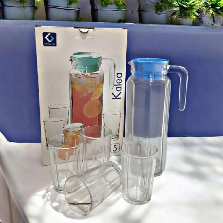 Hot Sale - Kalea Teko Set Gelas Kaca 5In1