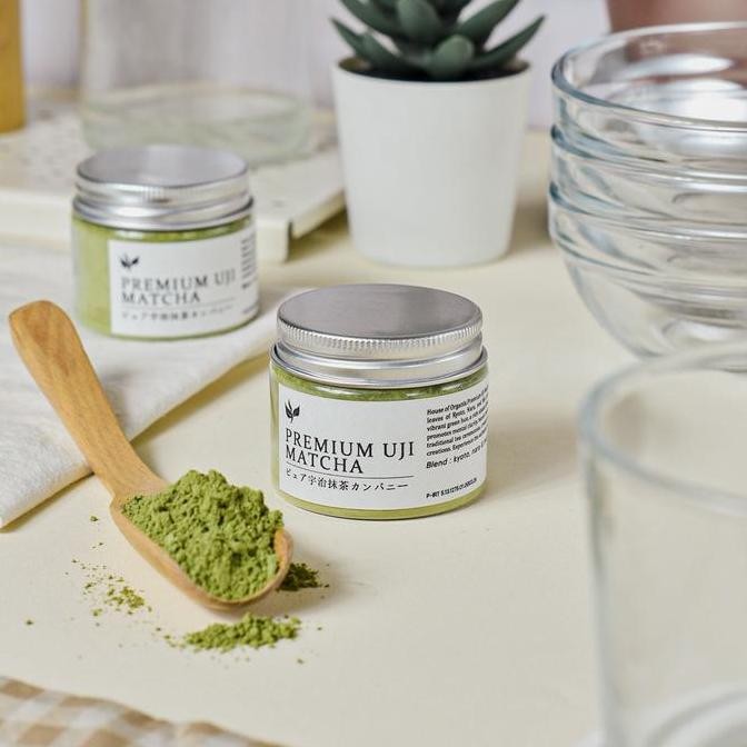 

Original House of Organix Premium Uji Matcha Powder 30gr - Bubuk Teh Hijau Jepang Asli