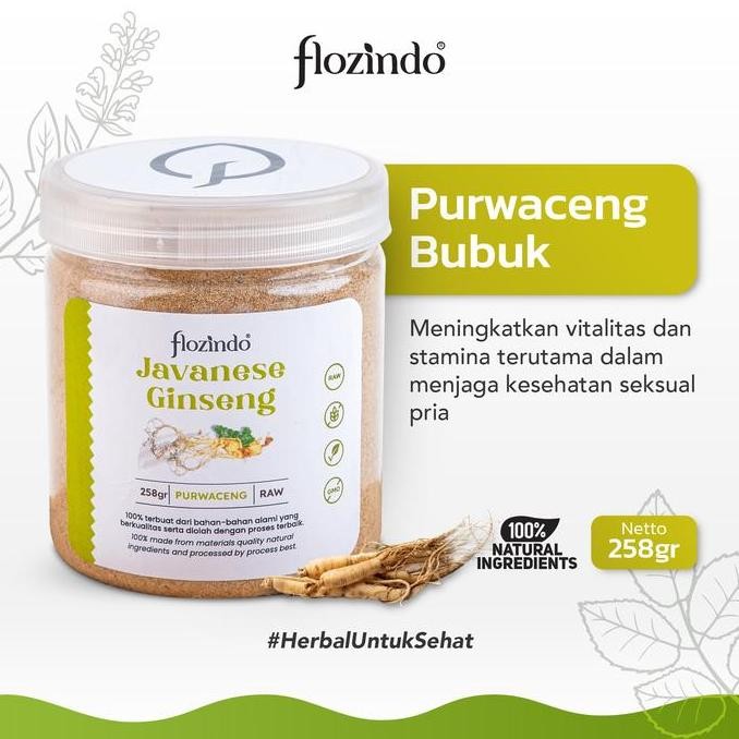 

Original Flozindo Purwoceng Powder 500gr Bubuk Purwaceng Organik Herbal Pria