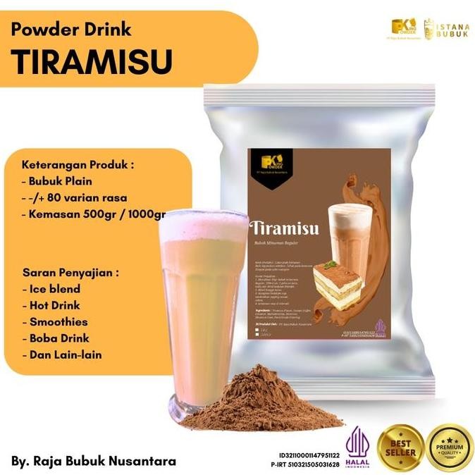 

Original Bubuk Minuman Rasa Tiramisu King Powder Serbuk Kopi Rasa Tiramisu Premium