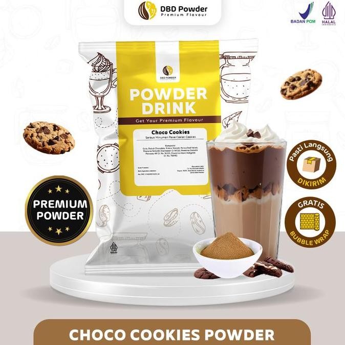 

Original Bubuk Minuman Cokelat Cookies - Powder Choco Cookies Premium Instan