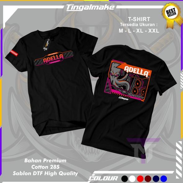 Promo Kaos Adella Music Cumi Cumi Audio Unisex Kaos Distro Adella Cumi Cumi Dangdut Koplo Indonesia