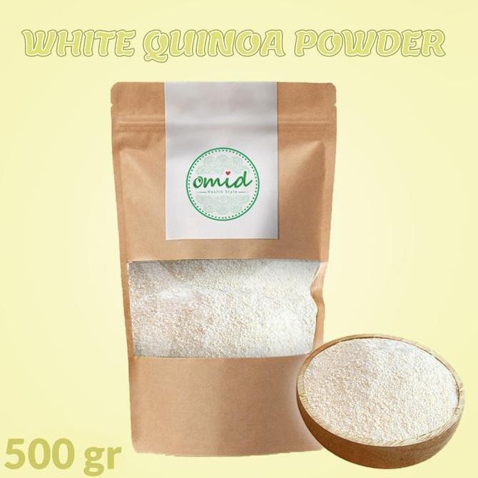 

Original White Quinoa Powder 500gr | Tepung Quinoa Putih Sehat
