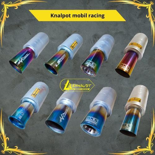 Knalpot Mobil Racing Hks Bass Adem,Gahar,Bulat