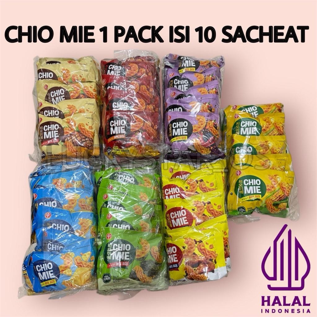 

READY STOCK CHIO MIE BITE SIZE ISI 10 SACHEAT ORI!