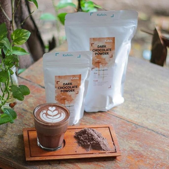 

Original Kafein Dark Chocolate Powder - Bubuk Minuman Coklat Gelap Frappe Premium