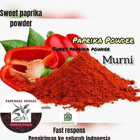 

Original Sweet Paprika Powder 1 Kg - Bubuk Paprika Pedas Merah Murni
