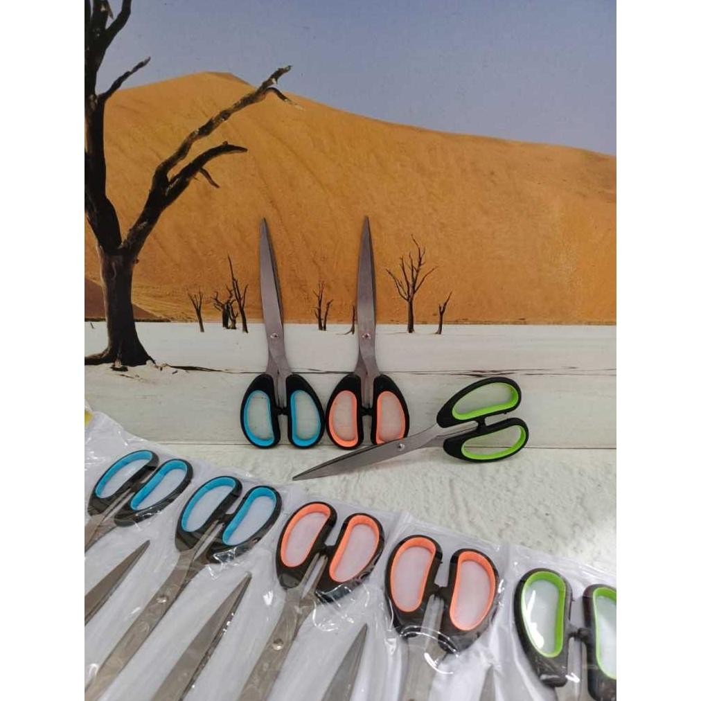 

(12 pc) Gunting Scissors RENCENG LEMBARAN RB3
