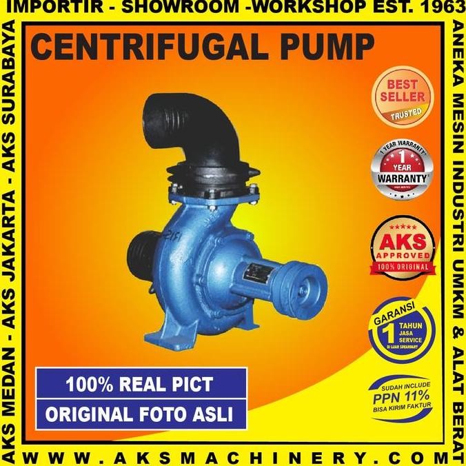 Pompa Air Irigasi Centrifugal Pump - 8 Hp 2900 Rpm 85 M3/H Aks-Ris4 Terbaik